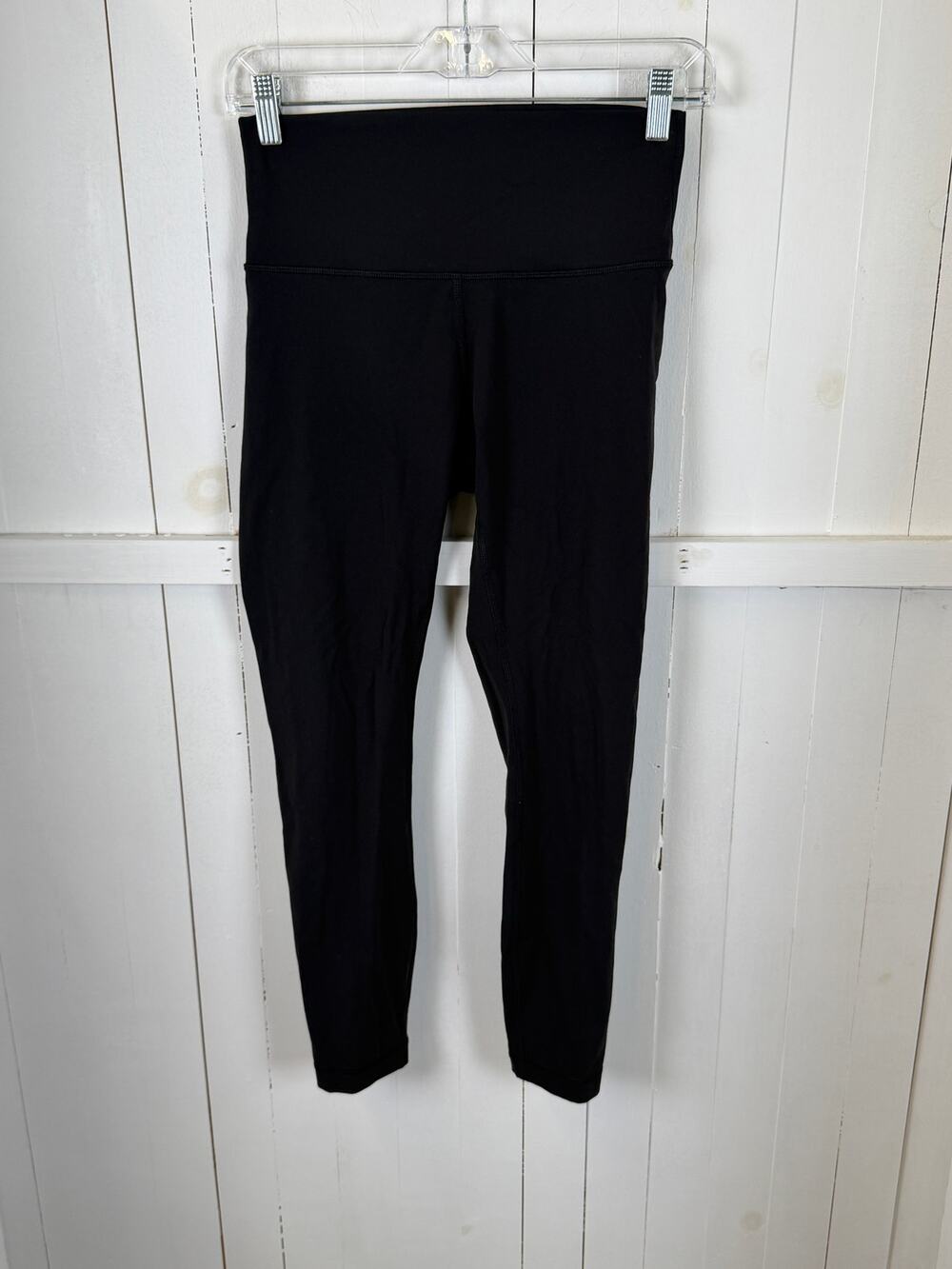 Lululemon Black Ankle Leggings Size 6 Excellent Condition